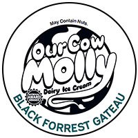 Black Forrest Gateau label