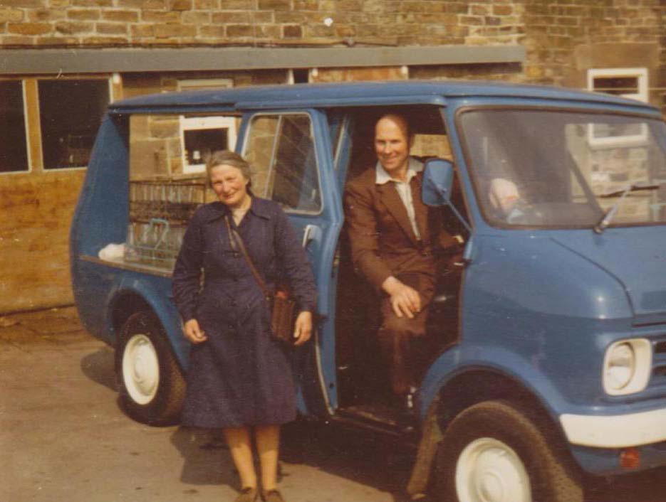 Hector delivering milk